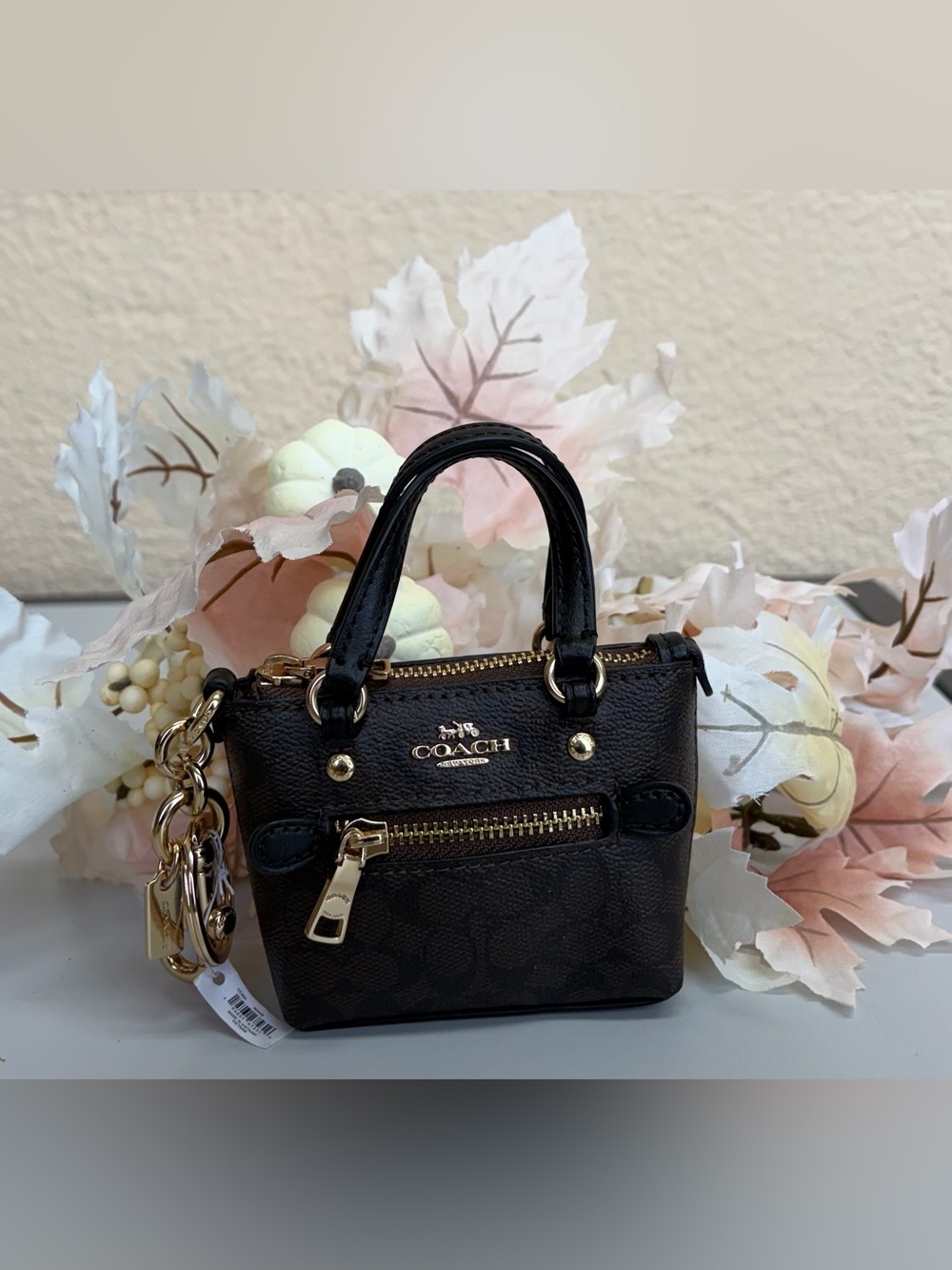 Coach Mini bag Keychain